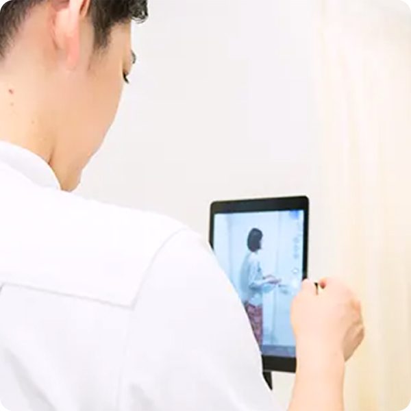 検査の様子